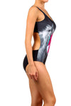 Unicorn Bolt One-Piece Swim - POPRAGEOUS
 - 2