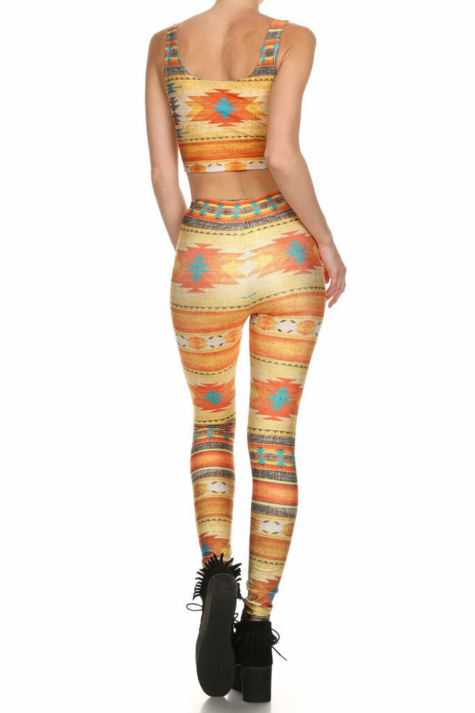 Southwestern Blanket Leggings - POPRAGEOUS
 - 4