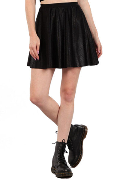 Anaconda Skater Skirt - POPRAGEOUS
 - 1