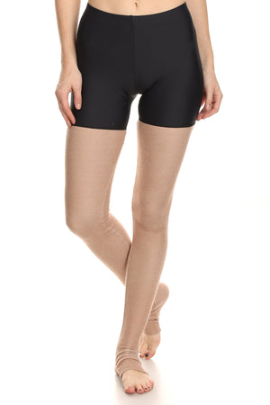 Ballerina Cashknit Legging - Beige - POPRAGEOUS
 - 1