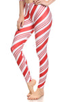 Candy Cane Leggings - POPRAGEOUS
 - 3