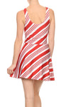 Candy Cane Skater Dress - POPRAGEOUS
 - 4
