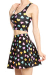 Candy Hearts Crop Top - POPRAGEOUS
 - 2
