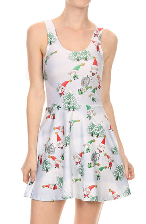 Elfed Up Skater Dress - POPRAGEOUS
 - 1