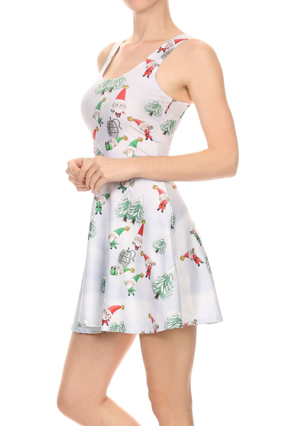 Elfed Up Skater Dress - POPRAGEOUS
 - 2