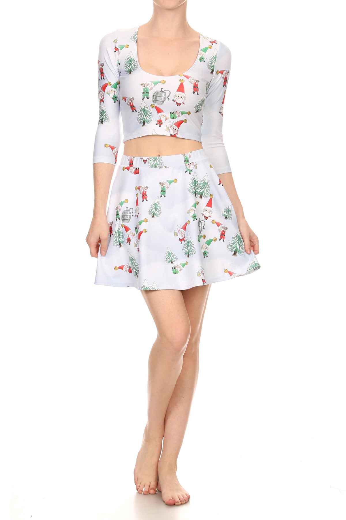 Elfed Up Skater Skirt - POPRAGEOUS
 - 5