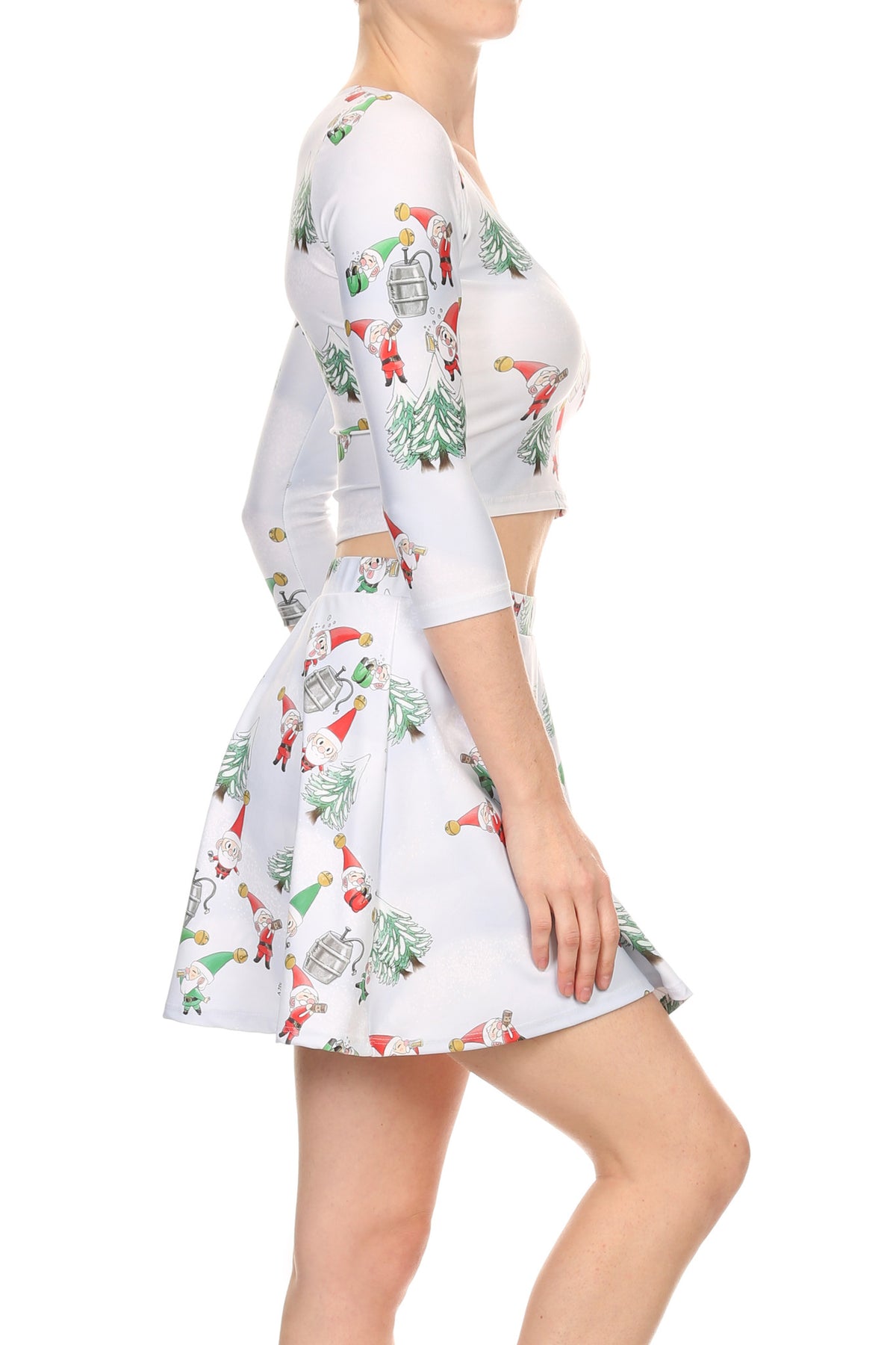 Elfed Up Skater Skirt - POPRAGEOUS
 - 3