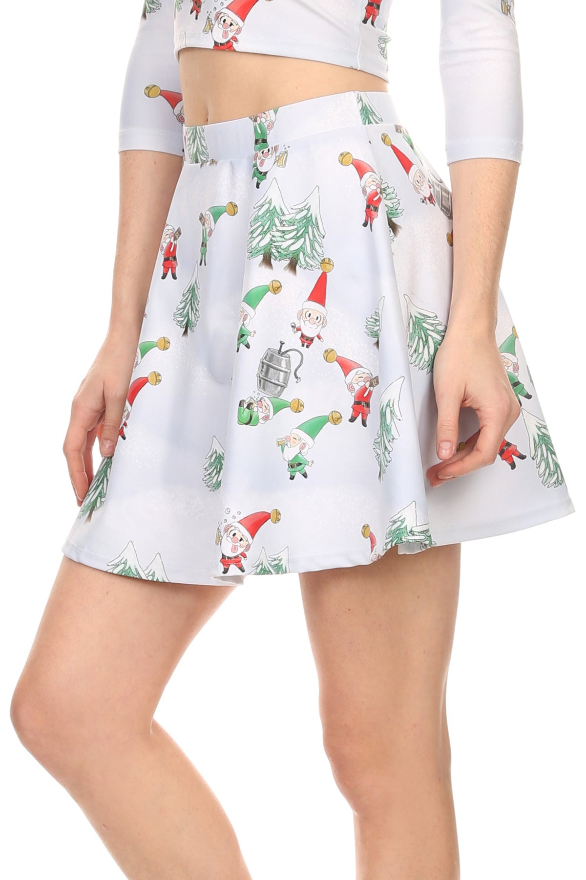 Elfed Up Skater Skirt - POPRAGEOUS
 - 2