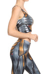 Ex Humanoid Crop Top - POPRAGEOUS
 - 3