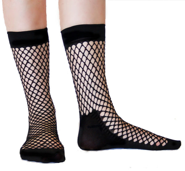 Fish Net Ankle Socks - POPRAGEOUS
 - 2