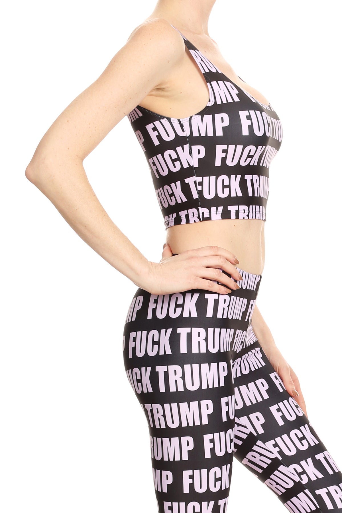 Fuck Trump Crop Top - POPRAGEOUS
 - 3