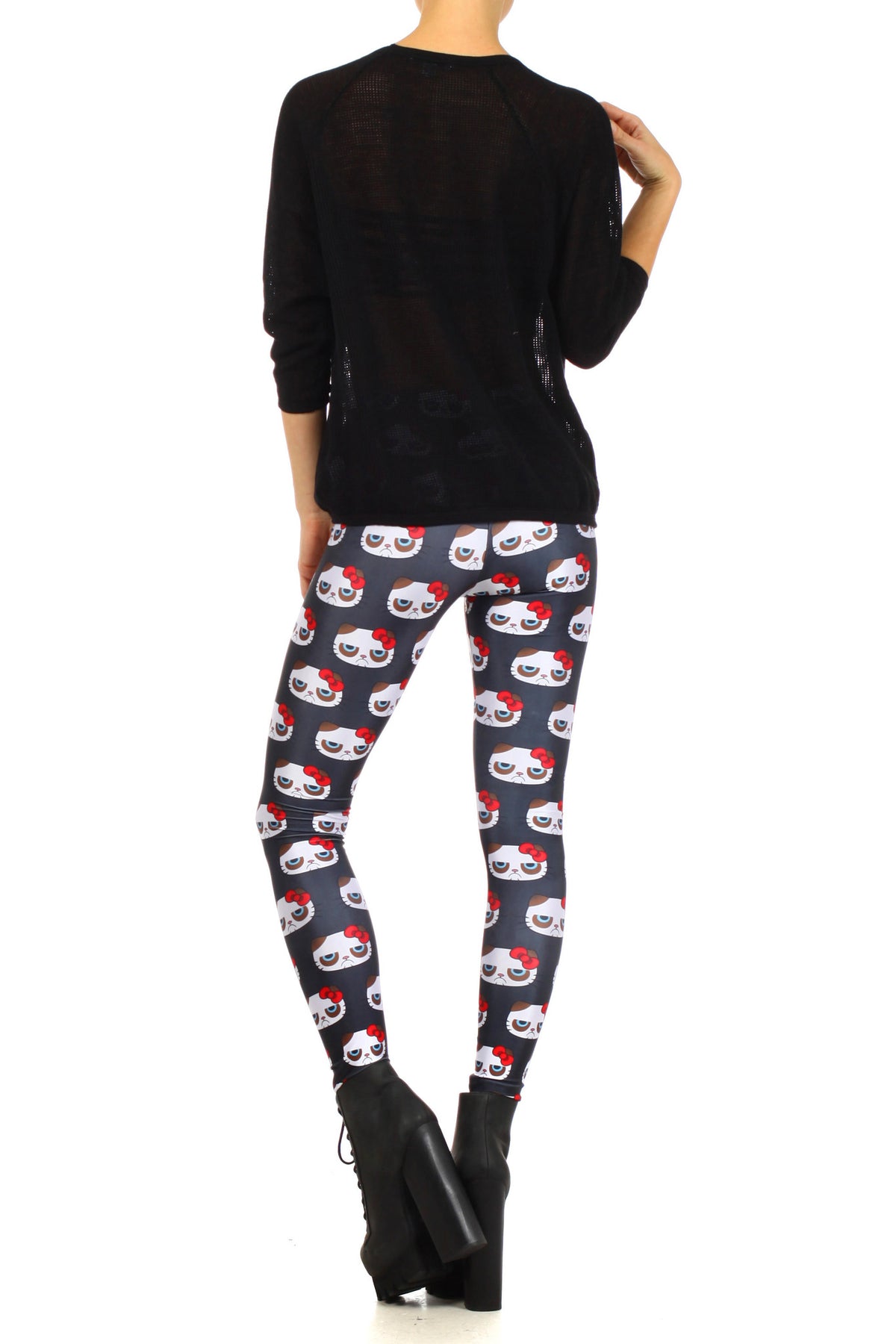Hello Grumpeh Leggings - POPRAGEOUS
 - 4