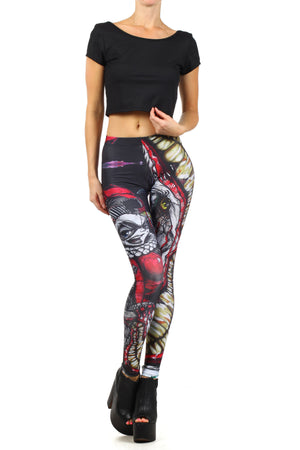 Rask Opticon: Harley Quinn Leggings - POPRAGEOUS
 - 1
