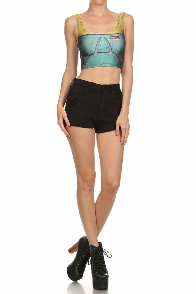 Bounty Hunter Crop Top - POPRAGEOUS
 - 1