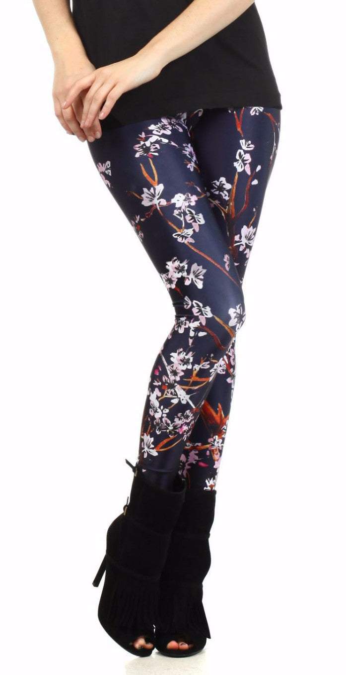 Night Tea Leggings - POPRAGEOUS
 - 1