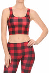 Lumberjack Crop Top - POPRAGEOUS
 - 1