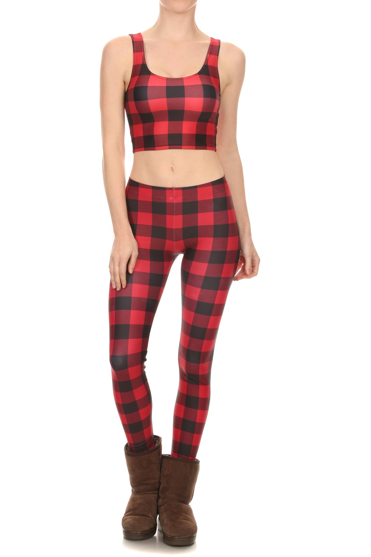 Lumberjack Crop Top - POPRAGEOUS
 - 5