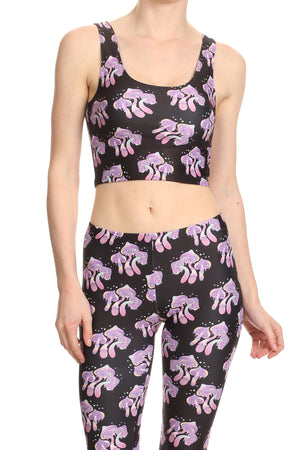 MW x POP Magic Mushroom Crop Top