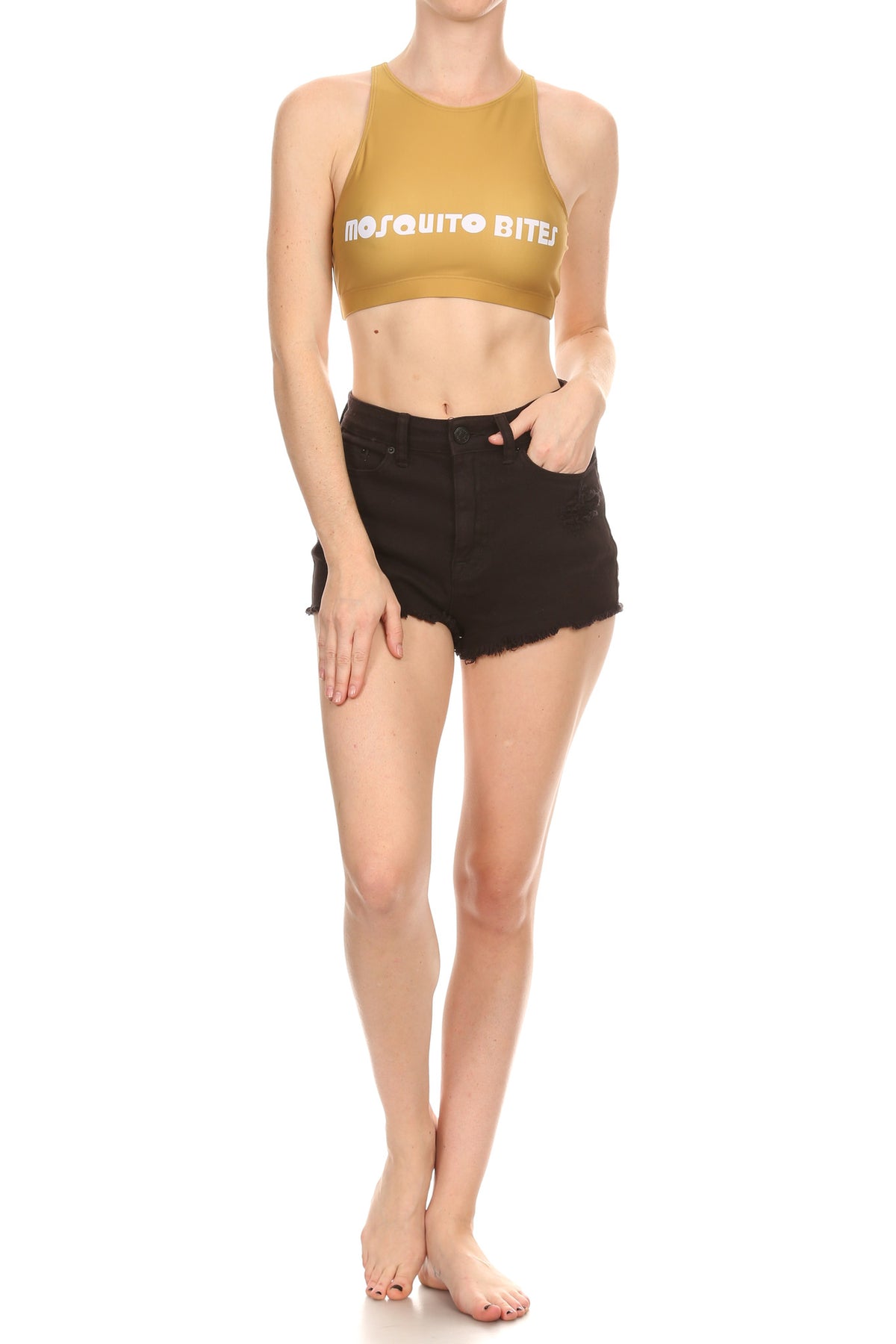 Mosquito Bites Crop Top - POPRAGEOUS
 - 5