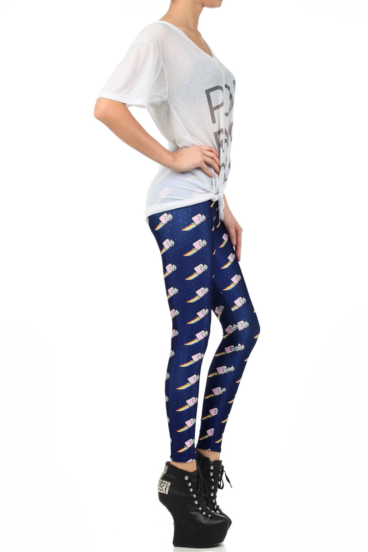 Nyan Cat Leggings - POPRAGEOUS
 - 3