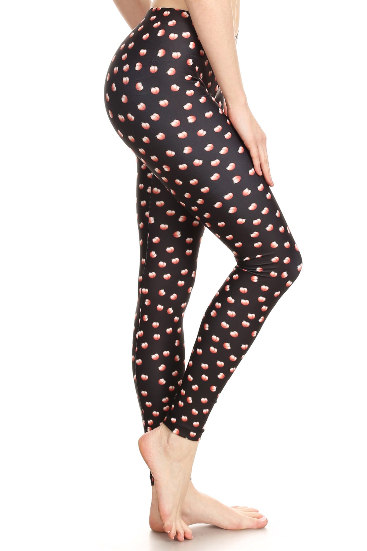 MW x POP Peach Emoji Leggings