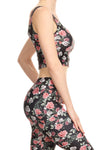 Pink Roses Crop Top - POPRAGEOUS
 - 3