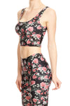 Pink Roses Crop Top - POPRAGEOUS
 - 2