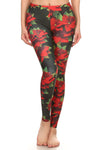 Poinsettia Leggings