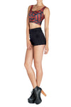 Comic Bondage Crop Top - POPRAGEOUS
 - 2