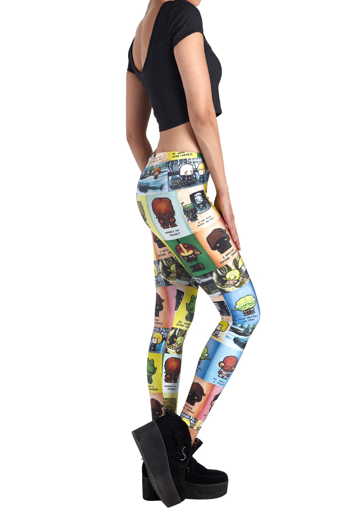 Jsalvador: Super Emo StaWuz Mosaic Leggings - POPRAGEOUS
 - 3