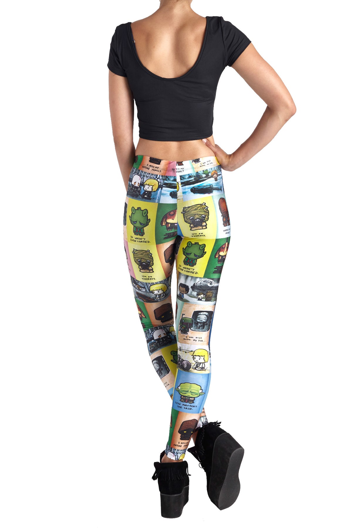 Jsalvador: Super Emo StaWuz Mosaic Leggings - POPRAGEOUS
 - 4
