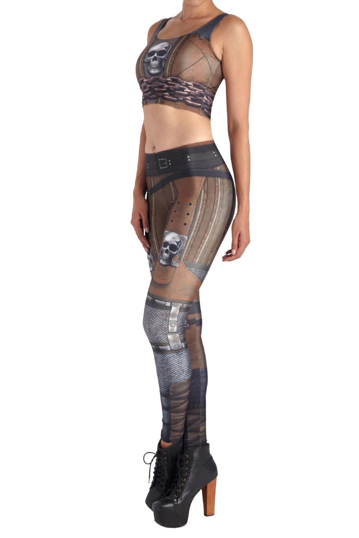 Road Warrior Leggings - POPRAGEOUS
 - 2