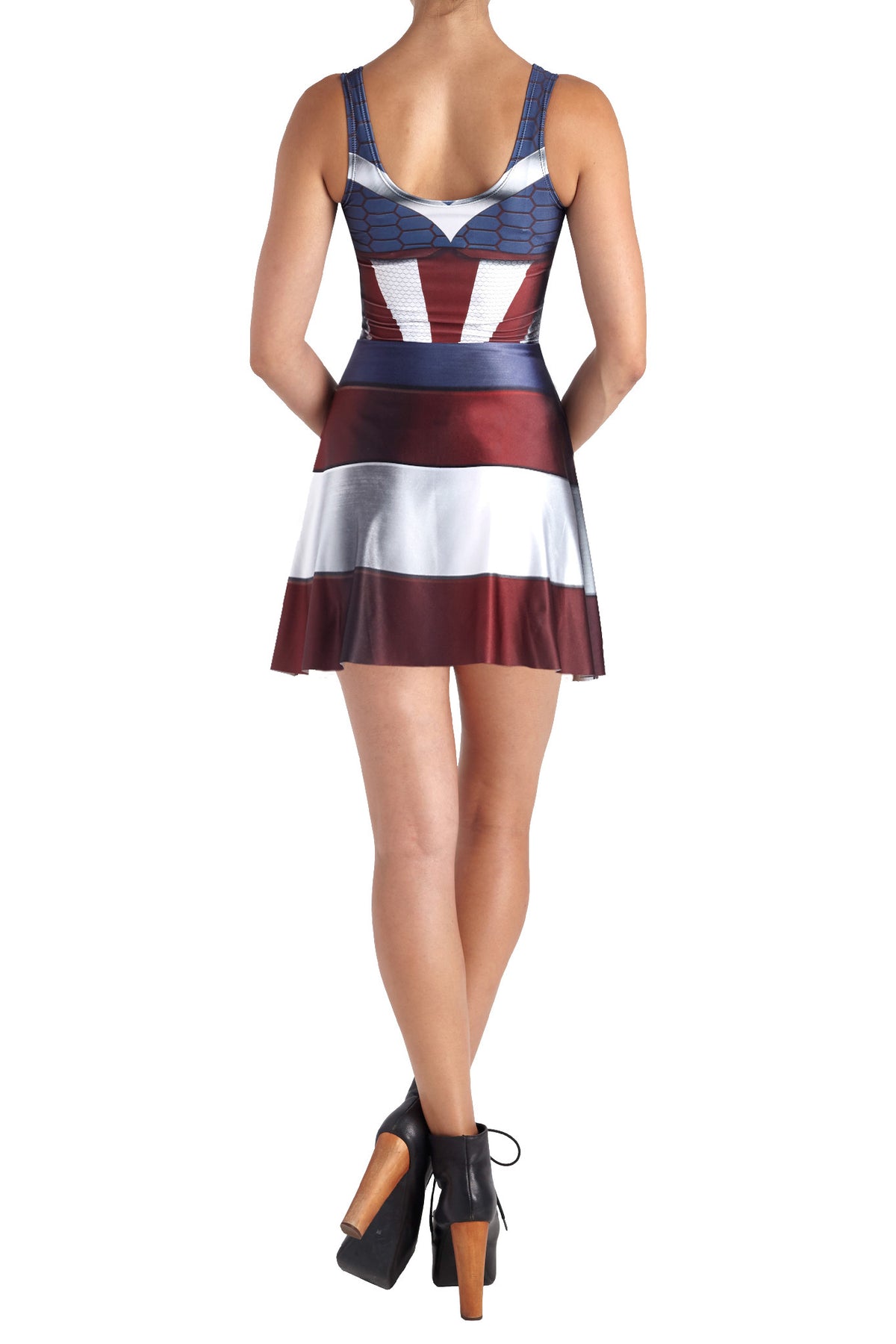 Murica Skater Dress - POPRAGEOUS
 - 4