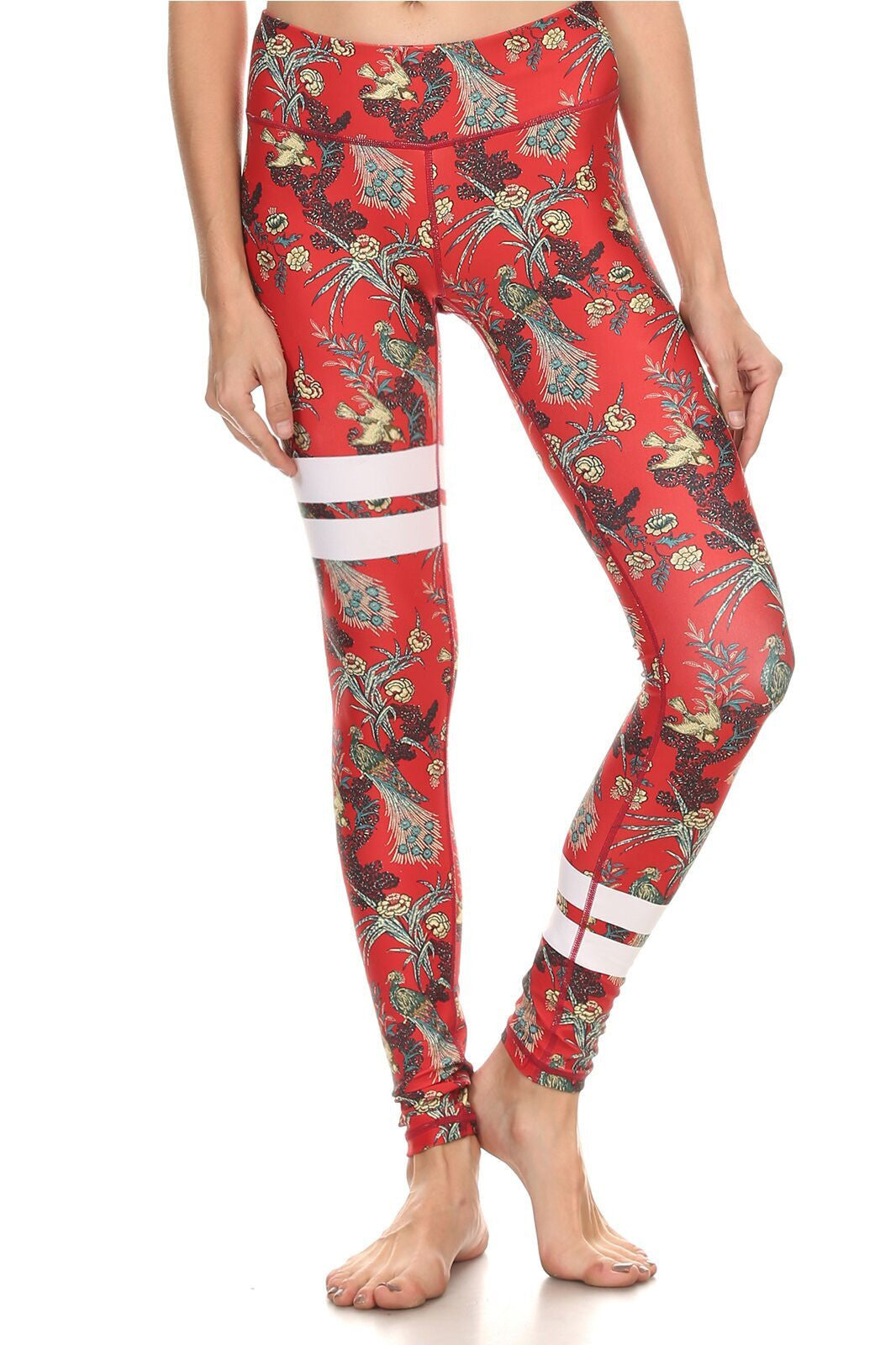 Royal Peafowl Dream Leggings - POPRAGEOUS
 - 1