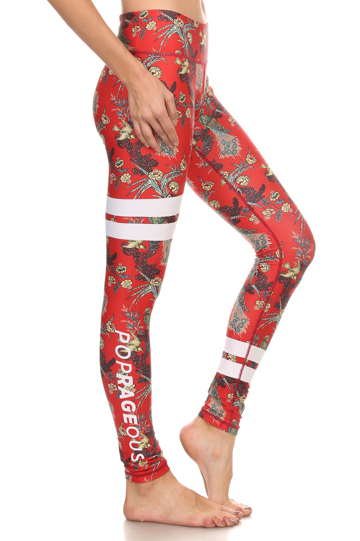 Royal Peafowl Dream Leggings - POPRAGEOUS
 - 2