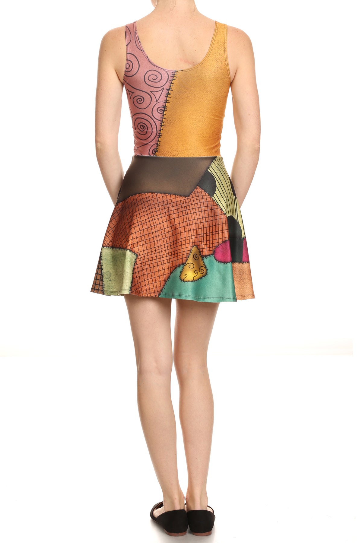 Sally Stitch Doll Skater Dress