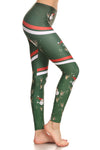 Sporty Santa Leggings - POPRAGEOUS
 - 4