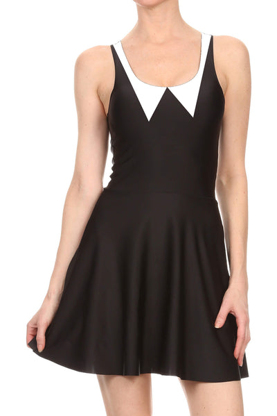 Wednesday Adams Skater Dress