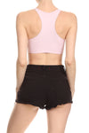 Women Need More Sleep Sporty Crop Top - Sherbet